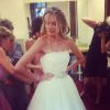Melissa Ordway se prépare pour son mariage le 22 septembre 2012 à Atlanta