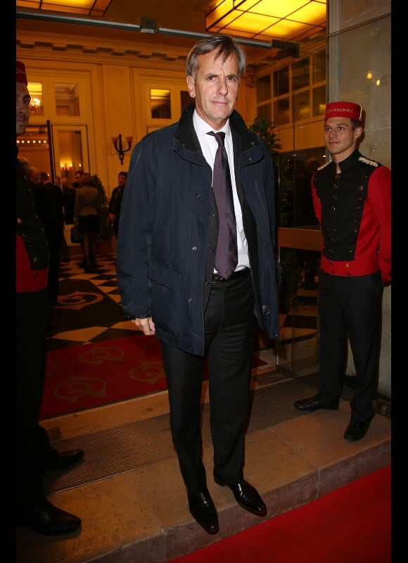 Bernard de la Villardière lors du 27e Gala de l'aide à l'enfant refugié à Paris le 24 Septembre 2012