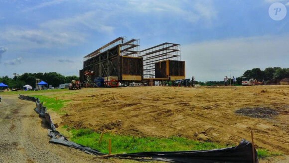 Darren Aronofsky avait twitté de la construction de l'arché de Noé en juillet 2012.
