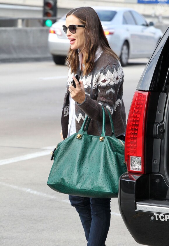 Jennifer Garner à l'aéroport de Los Angeles le 26 septembre 2012