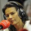 Stéphanie de Monaco lors de son émission sur Radio Monaco le 24 Septembre 2012 dans les studios de Monaco