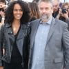 Luc Besson et son épouse Virginie Silla au défilé Dior à Paris le 28 septembre 2012