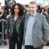 Luc Besson et son épouse Virginie Silla au défilé Dior à Paris le 28 septembre 2012