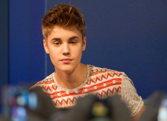 Justin Bieber en septembre 2012 en Allemagne.