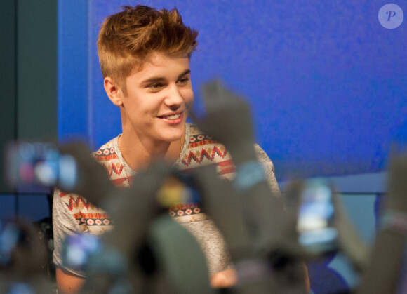 Justin Bieber en septembre 2012 en Allemagne.