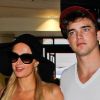 Paris Hilton et son nouveau boyfriend River Viiperi à Los Angeles, le 21 septembre 2012.