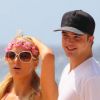 Paris Hilton et son nouveau boyfriend River Viiperi à Maui, le 22 septembre 2012.