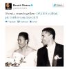 Le 3 octobre 2012, Barack Obama souhaite un joyeux anniversaire de mariage à sa douce Michelle en publiant une photo de leur mariage (3 octobre 1992)