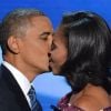 Barack et Michelle Obama lors de la convention démocratique de Charlotte le 6 septembre 2012