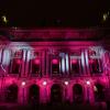 L'opéra Garnier illuminé de rose pour le cancer du sein. Une belle soirée Estée Lauder le 10 octobre 2012