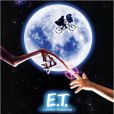 Affiche pour les 20 ans d' E.T. L'Extra-terrestre  de Steven Spielberg en 2002.