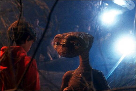 Henry Thomas dans E.T. L'Extra-terrestre de Steven Spielberg, 1982.