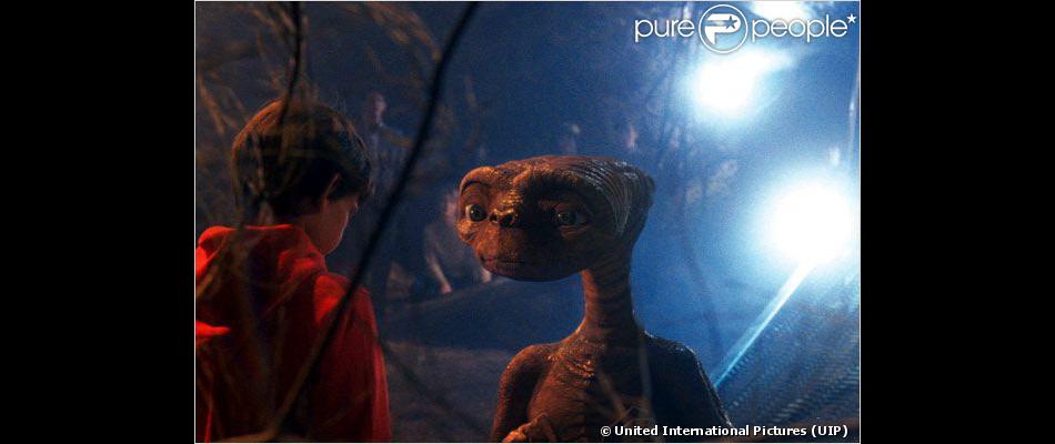 Henry Thomas dans  E.T. L&#039;Extra-terrestre  de Steven Spielberg, 1982.