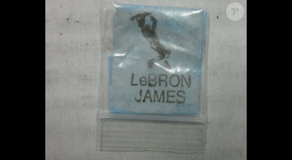 LeBron James à l'honneur sur des petits sachets d'héroïne saisies à Philadelphie...