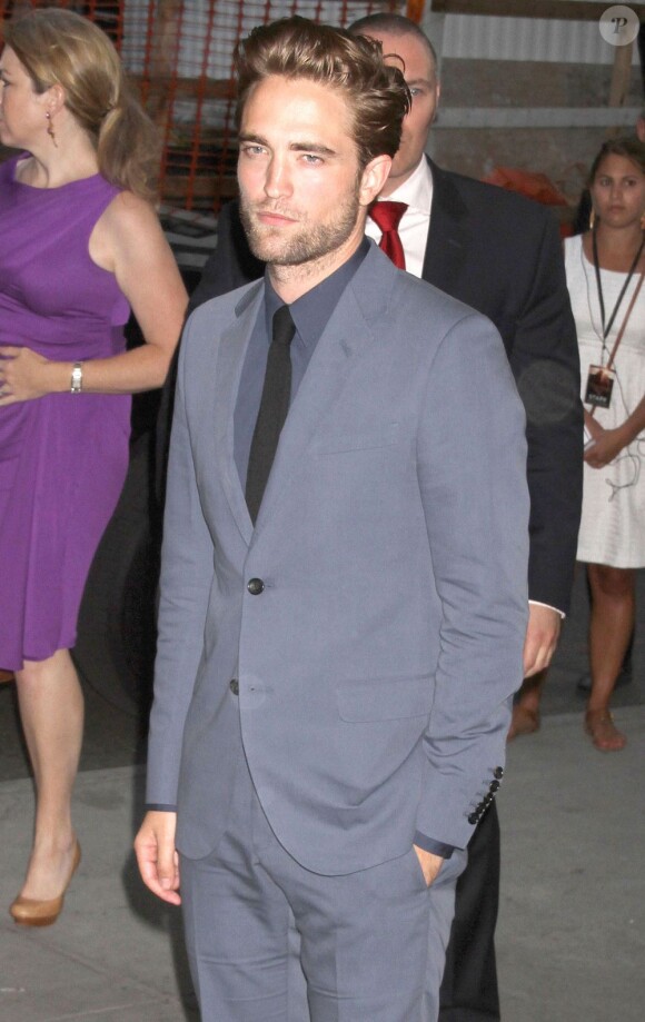 Robert Pattinson le 13 août 2012 pour l'avant-première de Cosmopolis