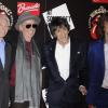 Les Rolling Stones à l'inauguration de leur exposition à la Somerset House, Londres, le 12 juillet 2012.
