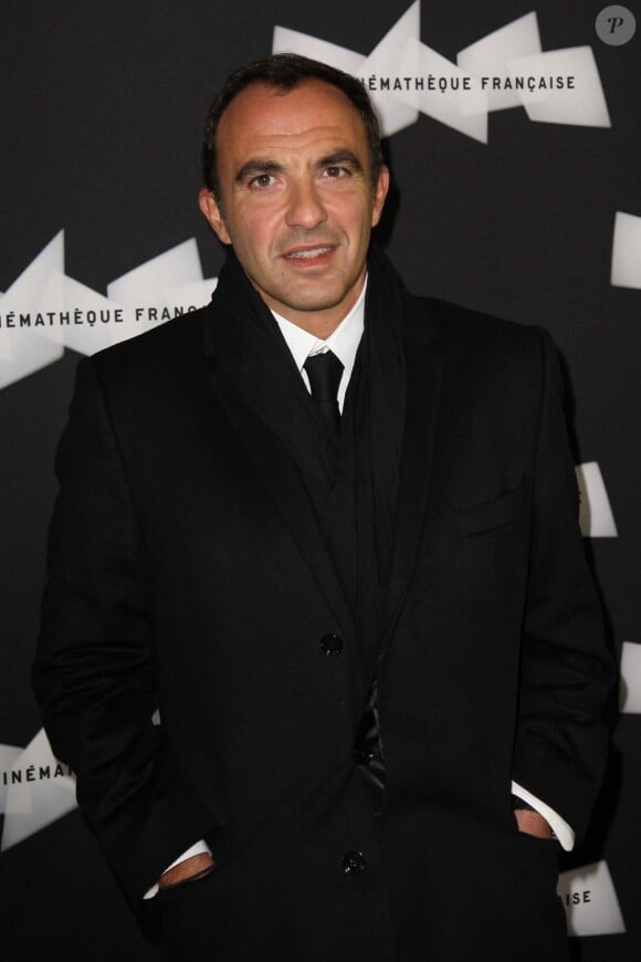 Nikos Aliagas lors de la projection du film Amour à la Cinémathèque française à Paris le 15 octobre 2012
