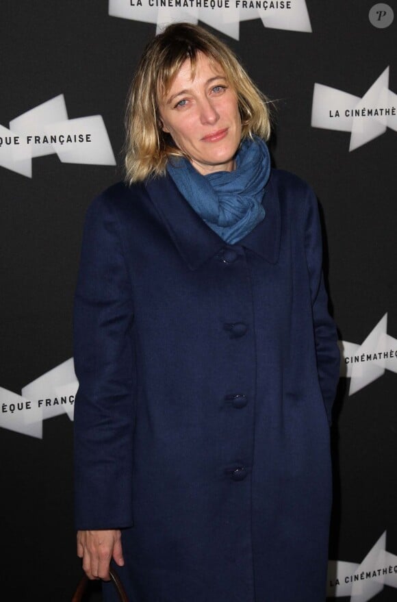 Valeria Bruni-Tedeschi lors de la projection du film Amour à la Cinémathèque française à Paris le 15 octobre 2012