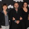 Dinara Droukarova, Ramon Agirre et Carole Franck lors de la projection du film Amour à la Cinémathèque française à Paris le 15 octobre 2012