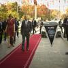 Le prince Philippe et la princesse Mathilde de Belgique lors de leur visite officielle en Turquie, du 15 au 19 octobre 2012.