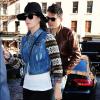 La chanteuse Katy Perry et John Mayer vont déjeuner au restaurant ABC Kitchen, le jour des 35 ans de John, à New York, le 16 octobre 2012.