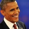 Barack Obama lors du deuxième débat télévisé pour l’élection présidentielle américaine le 17 octobre 2012.