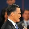 Mitt Romney lors du deuxième débat télévisé pour l'élection présidentielle américaine le 17 octobre 2012.
