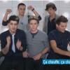 Les One Direction dans La Boîte à questions sur Canal+, le mercredu 17 octobre 2012.