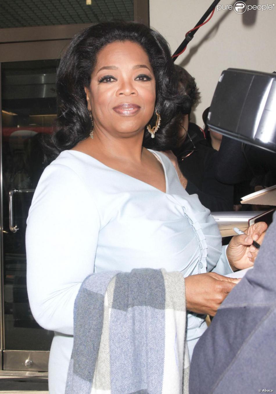 Oprah Winfrey à New York, le 12 mars 2012.