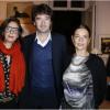 India Mahdavi, Antoine Arnault et Sabine Brunner à la présentation de la collection Prismick de Roger Vivier, à Paris le 18 octobre 2012.