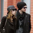 Jessica Biel et Justin Timberlake à New York, en février 2010.