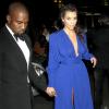 Kim Kardashian et Kanye West, amoureux et sur leur 31 au Angel Ball 2012 à New York le 22 octobre