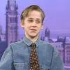 Ryan Gosling à 12 ans, interview par la chaîne CTV dans l'émission Canada AM à propos de son rôle dans le show Disney Musketeers.