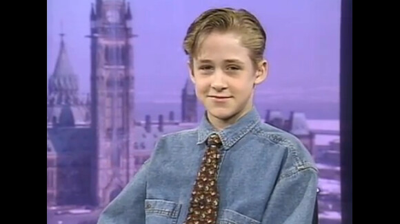 Ryan Gosling : A 12 ans, il faisait déjà du charme à la télé canadienne