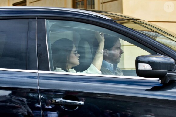 La princesse Madeleine de Suède et Chris O'Neill à Stockholm le 10 juin 2012 pour le 30e anniversaire de la princesse.