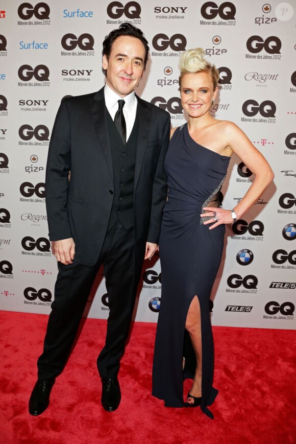 John Cusack et Barbara Sturm à la soirée GQ Men of the Year Award 2012, à Berlin le 26 octobre 2012.