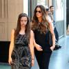 Kate Beckinsale et sa fille Lily dans les rues de Los Angeles le 16 septembre 2012. 