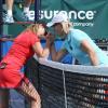 Chris Evert et Martina Navratilova au Chris Evert/Raymond James Pro-Celebrity Tennis Classic à Delray Beach en Floride le 27 octobre 2012