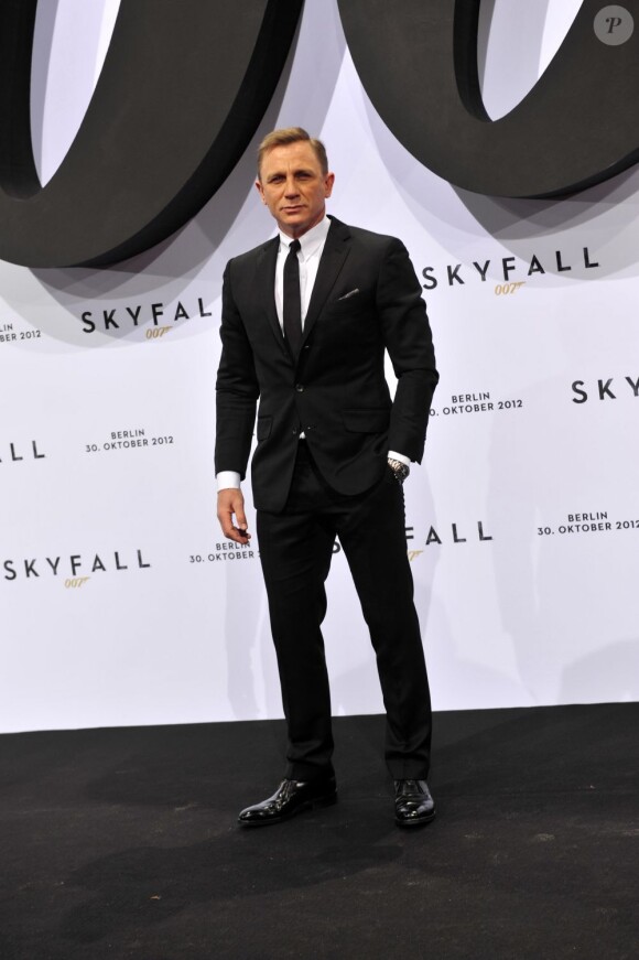Daniel Craig lors de l'avant-première de Skyfall à Berlin le 30 octobre 2012