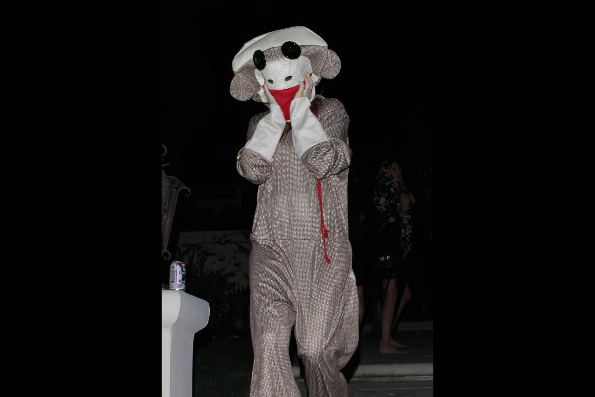 Photo : Isla Fisher très bien déguisée se rend à une soirée Halloween ...