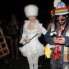 Rose McGowan déguisée en reine des glaces lors de la soirée d'Halloween Hollywood Forever le 31 octobre 2012 à Los Angeles