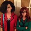 Katy Perry et Shannon Woodward en Jane Lane et Daria pour la fête d'Halloween Hollywood Forever du groupe Maroon 5 à Los Angeles, le 31 octobre 2012 - Photo Twitter