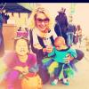 Katherine Heigl fête Halloween avec ses deux filles, Naleigh et Adalaide, à Los Angeles, le 31 octobre 2012.