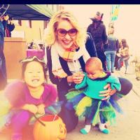Katherine Heigl et ses filles : Premier Halloween pour l'adorable Adalaide