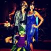 Katherine Heigl fête Halloween avec sa fille Naleigh et une amie, à Los Angeles, le 28 octbore 2012.