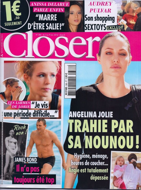 Le N°386 du magazine Closer.
