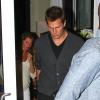 Tom Brady à la sortie d'un restaurant à Miami, le 3 Novembre 2012