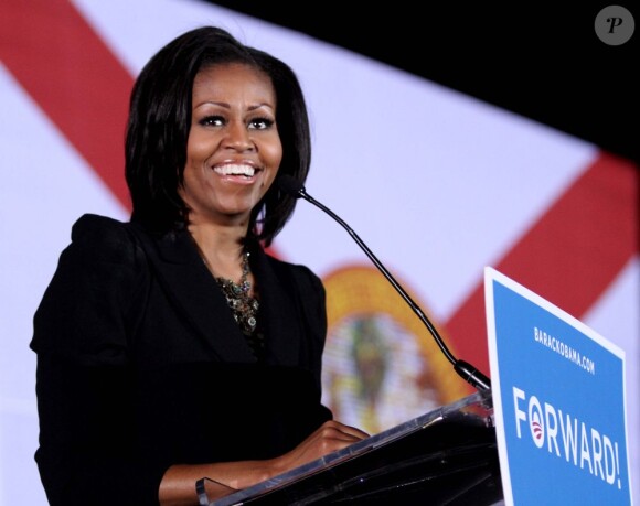 Michelle Obama à Orlando, en Floride, le 5 novembre 2012.