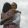 "Four more years", c'est avec cette photo que Barack Obama annonce sa victoire sur Twitter, le 6 novembre 2012.