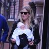 Sienna Miller se balade à New York avec sa fille Marlowe et son amoureux  Tom Sturridge